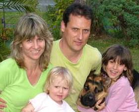 Photo of Shara and family